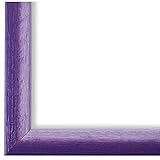 Bilderrahmen Violett Lila 15 x 20 cm 15x20 - Modern, Shabby, Vintage - Alle Größen - handgefertigt - WRP - Pinerolo 2,3