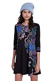 Desigual Damen Vest_washintong Casual Dress, Schwarz, XL EU