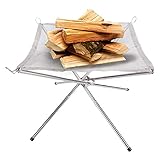 PENGYUYAN Tragbare Feuerstelle, Outdoor Camping Heizung Feuerschalen für Garten Patio Grill Garten H