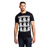 Star Wars Herren Trooper Emotions T-Shirt, Schwarz (Black Blk), S