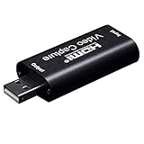 TenYua Mini-Video-Capture Card USB 2.0 HDMI Video Grabber Record Box für PS4 Game DVD Camcorder HD Kamera Aufnahme Live Streaming