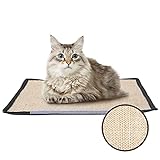 Nobleza – Kratzmatte für Katzen, Schutz für Sofa Möbel Boden Wand, Natursisal Kratzbrett für Katzen, 40 x 30