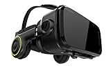 VR Shark X4 - VR Brille / Headset für 4,7-6,2″ Android Handy Displays kompatibel mit Samsung, Sony, HTC, LG, Huawei, Motorola, Xiaomi, Asus, Lenovo, Nokia [120 FOV / QR Codes]