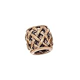 NKlaus Wikinger Haar Bartschmuck RAGNAR Vikings Netz Muster Bronze 7665