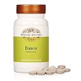 BÄRBEL DREXEL® Basen Presslinge, Säure-Basen-Balance, Mineralstoff-Komplex (180 Stk) mit Calcium + Magnesium + Zink + Chrom + Kupfer + Angelikawurzel, Vegan, Hergestellt in Deutschland Basentab
