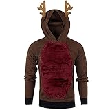 UISIEAF Stepp-Jacke-Daunenoptik-Outdoorjacke-Winterjacke,Einfarbige-Rundhalsausschnitt-Essentials,Herren-Strickpullover-Streetwear-Menswear162