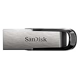 SanDisk Ultra Flair USB 3.0 Flash-Laufwerk 16 GB (robustes und elegantes Metallgehäuse, Passwortschutz, 130 MB/s Lesen) Schw