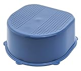 Rotho Babydesign Kinderschemel, Antirutschoberfläche und -füßchen, Bella Bambina, Cool Blue (Blue), 20024 0287