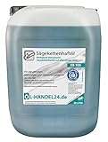 Bio Kettenöl 20 L KB 100 Sägekettenhaftöl Sägekettenöl Haftöl Motorsägenöl'Blauer Engel' nach neuester RAL-UZ 178