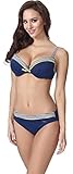 Feba Damen Push Up Bikini F21 2 (Muster-333, Cup 75C / Unterteil 38)