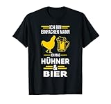 Herren Huhn Bier Hühner T-S