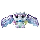 Hasbro furReal Moodwings Schneedrache interaktives Spielzeugtier, 50+ Geräusche und Reaktionen, ab 4 J