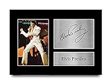 HWC Trading Elvis Presley A4 Ungerahmt Signiert Gedruckt Autogramme Bild Druck-Fotoanzeige Geschenk Für Musik-F