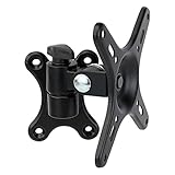 HJUYV-ERT TV-Wandhalterung Schwenk- und neigbare TV-Wandhalterung für 14-27 Zoll LED-LCD-Fernseher oder PC-Monitor, Loch für 50x50mm 75x75mm 100x100