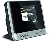 TechniSat DIGITRADIO 10 C - DAB+ Digitalradio Adapter (Farb-Display, Bluetooth, Fernbedienung, Wecker, optimal zur Aufrüstung bestehender HiFi-Anlagen) schwarz/silb