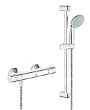 GROHE Grohtherm 800 | Brause- und Duschsysteme - BRAUSETHERMOSTAT | mit Tempesta Brausegarnitur, 600 mm Brausestange | 34565000