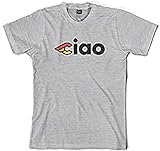 Cinelli T-Shirt Ciao Grey L