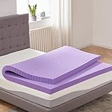 Matratzen Topper 120x200cm, 7,5 cm Höhe Memory Foam Mattress Topper 120x200 h3, Atmungsaktive und Bequeme Matratzentopper für Boxspringbett und Unbequemem Betten S