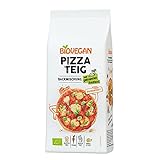 Biovegan Backmischung Pizzateig, für leckere Pizza, Piccolini oder Quiche, ohne Zuckerzusatz, Bio-Qualität, glutenfrei und vegan (6 x 300 g)