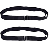 INTVN Adjustable Shirt Stay, Shirt Anti-Falten-Gürtel, Hemdhalter Shirt Stays Strumpfhalter Anti-Rutsch Rutschfest verstellbar elastischen Ny