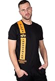 ALPHA INDUSTRIES Herren Defense T T-Shirt, Black/orange, XL