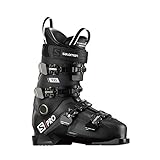 Salomon Herren Botas ALPINAS S/PRO 100 Ski-Stiefel, Black/Beluga/Re, 44 EU