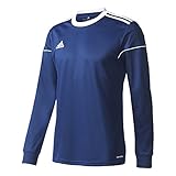 adidas Herren Squadra 17 Langarm Trikot, Dark Blue/White, XXL