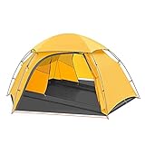 2 Personen Camping Wasserdicht 3-4 Saison,Ultraleicht Zelte Mit Kleinem Packmaß, Kuppelzelt Sofortiges Aufstellen Für Trekking, Outdoor, F