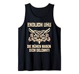 Endlich Uhu Unter 100 kg Diät Abnehmen Outfit Geschenk Tank Top