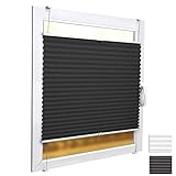 Sol Royal Thermo Plissee ohne Bohren Verdunklung SolReflect P42 Plissee Klemmfix Rollo 70x150 cm (BxH) - Verdunklungsrollo mit Thermoeffekt - Kälte & H