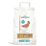 Ida Plus - Hühnerfutter Mix 5 Kg - Ausgewogenes Alleinfutter – Ganzjahresmischung - GVO-frei auch für Legehennen - Bestens für Futterautomaten geeignet - Enthält Calcium und Vitamine 5 Kg