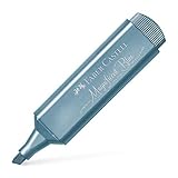 Faber-Castell 154647 - Textmarker TL 46, Metallic ice blue, 1 Stück