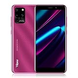 Vfone 4G Android Smartphone ohne Vertrag, 5,5 Zoll-Display, großer 3000 mAh Akku, 1GB+8GB/64GB Erweiterung, 8MP Rück- + 5MP Frontkamera, Daul SIM Quad Core Handy