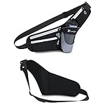 ZZDD Outdoor-Sportgürteltasche, wasserdichter Verstellbarer Laufgürtel mit Flaschenhalter, Sporttaschen mit großem Fassungsvermögen, für Wanderreisen im F