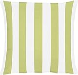 Kissenbezug Trevira CS Farbe: Grün / Weiß, Größe: 40 cm H x 40 cm B