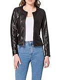 ONLY Damen ONLJENNY Faux Leather CC CS OTW Jacket, Black, S