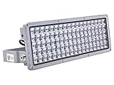 LED Strahler Flutlichter LED 100W Superhell Strahler Außen 10000lm Flutlichtstrahler 6500K IP67 Wasserfest Außenstrahler für Sportplatz R