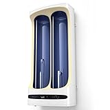 elektrischer Boiler Warmwasserspeicher 1,2 oder 2,2 kW 230 Volt zur HORIZONTALEN oder VERTIKALEN Montage - mit oder ohne WiFi - 2-Kammer-System - Gehäusetiefe NUR 28cm - 30 50 80 100 L L