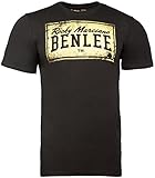 BENLEE Rocky Marciano Herren T-Shirt Trägerhemd Boxlabel, Schwarz, XL