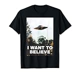 UFO – I Want To Believe Alien Ufo Tee S