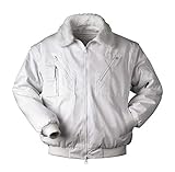 Norway Protection Pilotenjacke Pilot Jacke Arbeitsjacke 4-in-1 Funktion (M, weiß)