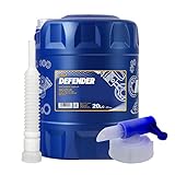 1x20 Liter MANNOL Defender 10W-40 Motorenöl + Hahn + S
