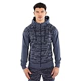 SMILODOX Herren Full Zip Hoodie Glyn - Regular fit Langarm Oberteil mit Kapuze und Reißverschluss, Größe:3XL, Color:B