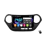 SAT NAV Android 10.0 Auto-Stereo-Radio für Hyundai I10 2013-2016 GPS-Navigation 9in Touchscreen 2 DIN-Head-Einheit MP5 Multimedia-Player-Video-Empfänger mit 4G 5G Wifi FM DSP-CARPLAY,M100