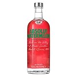 Absolut Watermelon – Edler und extrem reiner Premium-Vodka aus Schweden in der ikonischen Apotheker-Flasche – Mit Wassermelonen-Geschmack – 1 x 1 L