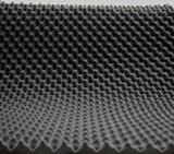 Akustikschaumstoff als Akustik Noppenschaumstoff - Platte 200x100x3cm (anth/schwarz) aus hochwertigem PUR-S