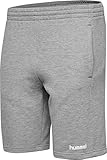 hummel Damen HMLGO Cotton Bermuda Woman Shorts, Grau Melange, L
