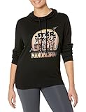 Fifth Sun Damen Mandalorian Charcter Action Pose T-Shirt, schwarz, M