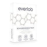 EVERLAB Schilddrüsen Test – Schilddrüsen-Werte TSH, T3, T4 und aTPO schnell & einfach prüfen | Hormontest | Selbsttest für Z