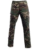 LANBAOSI Herren Uniform Hose Tactical Military Camo Jagd Combat Cargo Pants - mehrfarbig - X-Groß